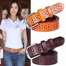 Woman Leather Belts